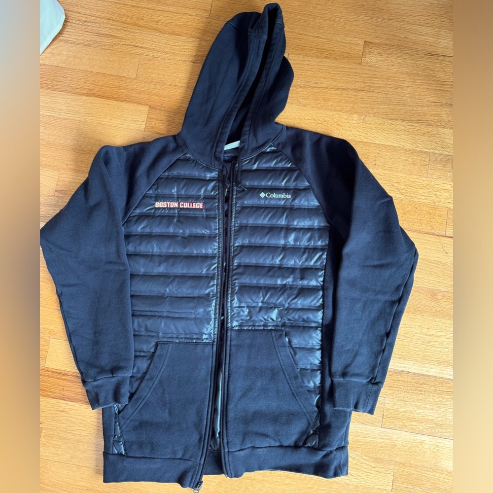 Columbia Jacket—Boston College. Black. Small.